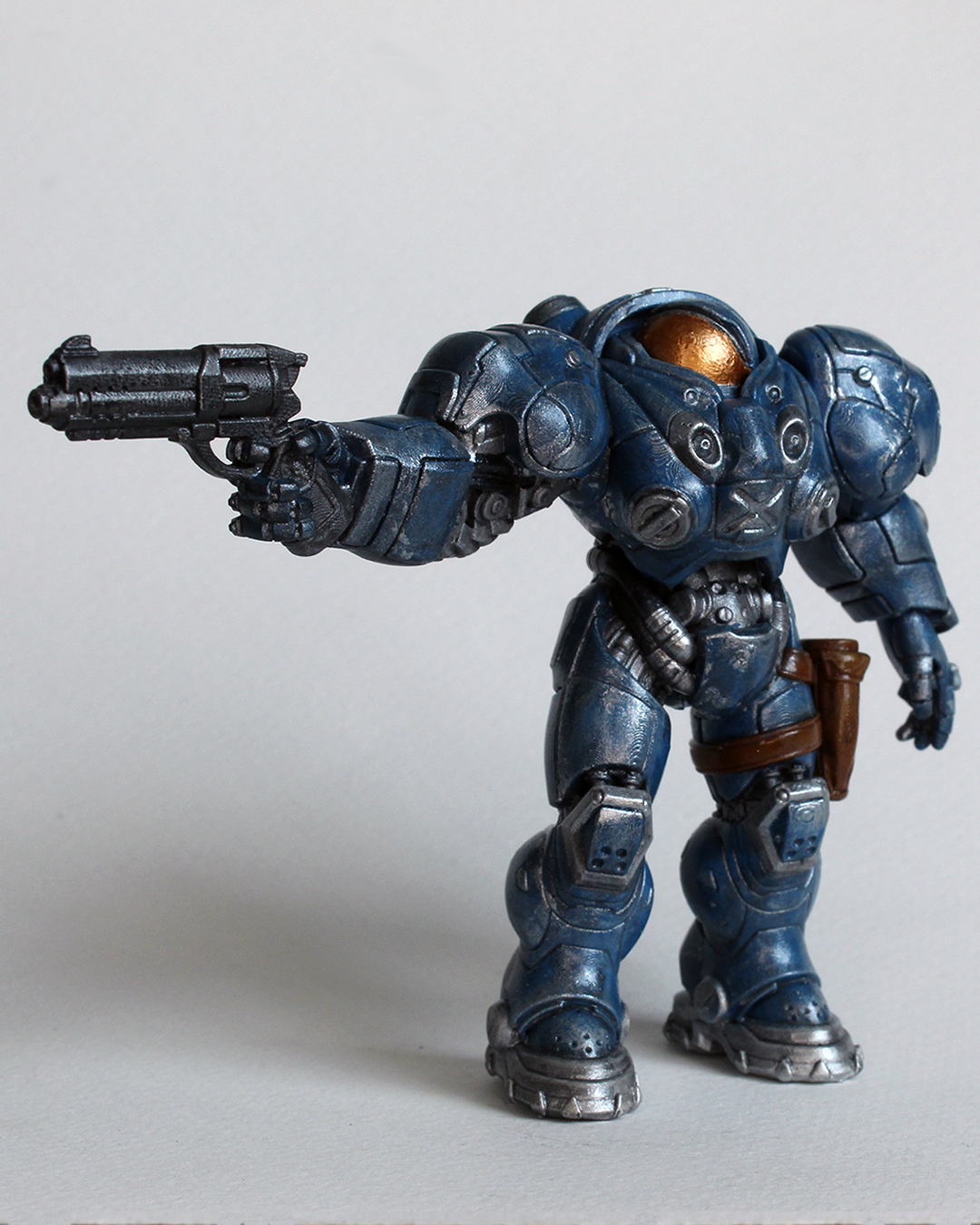 🛡️ Marine Terran — Miniatura pintada a mano