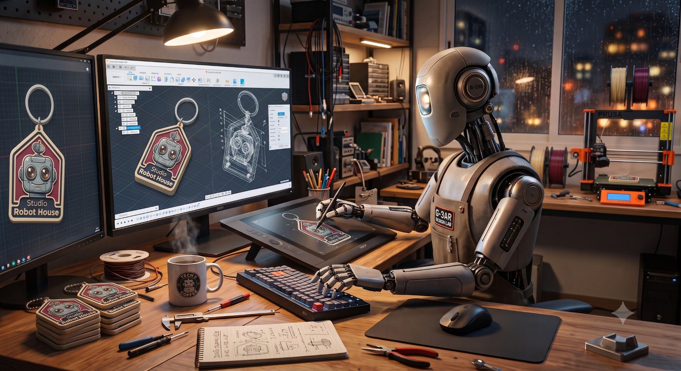 Ejemplo de encargo personalizado — Studio Robot House